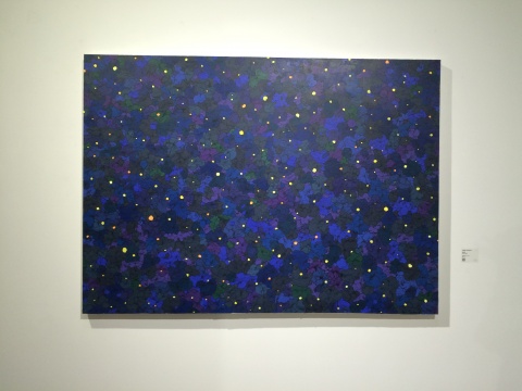 ?《昏點(diǎn)點(diǎn)》 130×180cm 布面丙烯 2016
