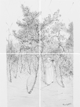范勃 《未標題-8》 80×60cm 布面油畫 2015
