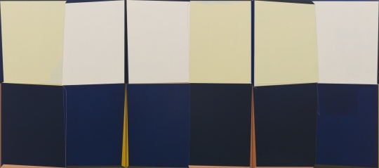 錢佳華 《三者》120×90cm×3 布面丙烯 2016
