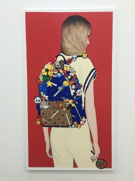 奧斯米蘭 《永久》150X100cm 布面丙烯 2016

