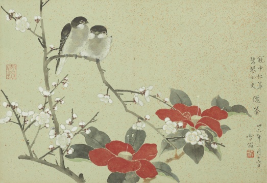 陳之佛《迎春》
