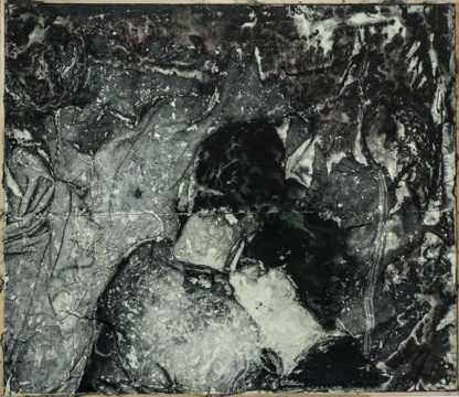 《邊界 1》，2016，膠片，綜合材料，95×110 cm
