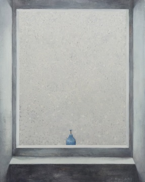 《窗》 80×100cm 布面油畫 2016
