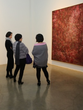 羅荃木《風(fēng)景》250x180cm 布面油畫 2015
