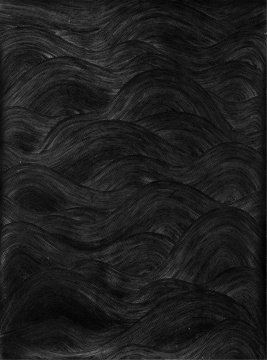 阿蓮娜·奧拉繡克 《恐懼》系列之十 56×76cm 紙本水墨 2016
