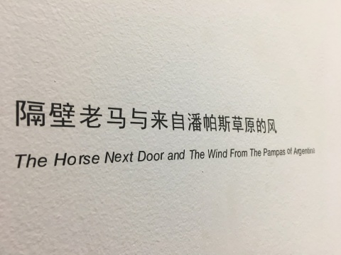 《隔壁老馬與來自潘帕斯草原的風(fēng)》 局部
