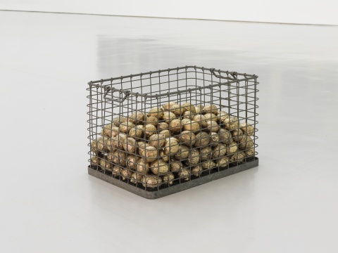 《檸檬研究》 61 x 45 x 40(h) cm2014 銅，鐵  2016
