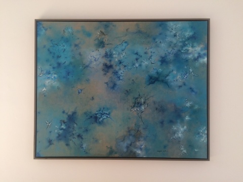 蔡錦《風景93》 150×120cm 布面油畫 2014