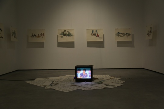 沈遠個展“無墻”展覽現(xiàn)場
