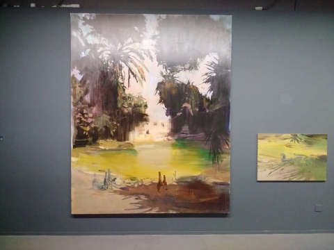 呂松 《苦艾酒》 250×200cm 布面丙烯 2015
