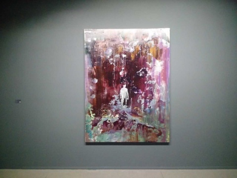 呂松 《云梯》 200×150cm 布面丙烯 2016
