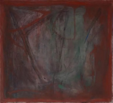 《movement-1》 110×120cm 布面油畫 2016
