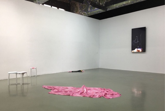 曹雨作品展覽現(xiàn)場(chǎng)
