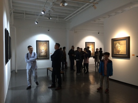 先聲畫廊開幕青年藝術(shù)家米巧銘個展“一念起滅：米巧銘油畫作品展”
