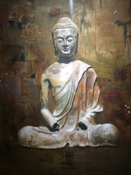 《清靜無為》120×80cm 布面油畫 2016
