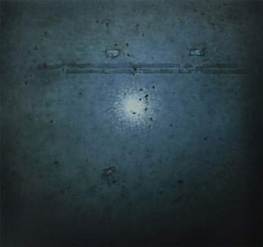 《還是不在》 150x160cm 布面油畫 2015
