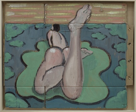 《無題》 65.7x58cm 紙本油畫 2016s
