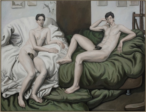 月亮 No.3，250x190cm，布面油畫 2016
