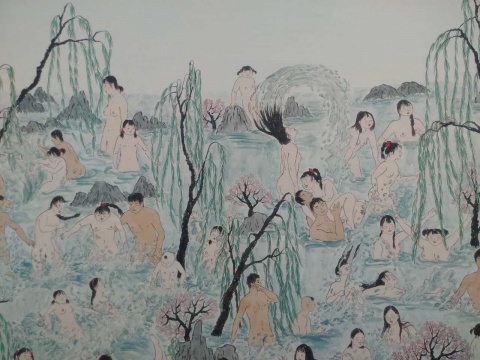 《上春畫(huà)印》作品細(xì)節(jié)
