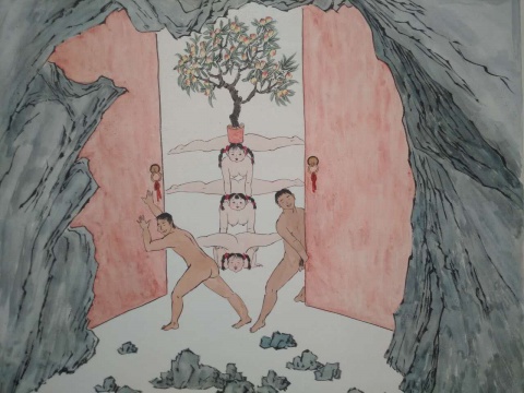 《上春畫(huà)印》作品細(xì)節(jié)
