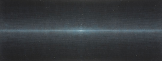 1613-2015-少時之六-130×49cm-宣紙水墨，礦物質色，水彩

