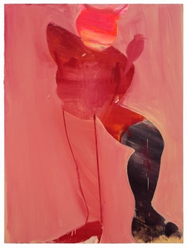 馬軻 《丑角2017》 布面油畫  200cm×150cm  2017
