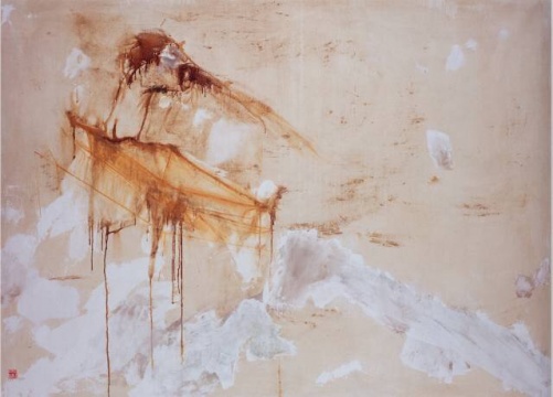 徐赫《誰能抵抗大?！酚筒?丙烯  155cm×130cm  2007

