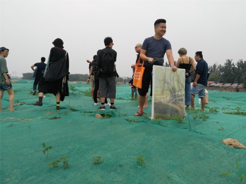 即興展覽“山河畫廊”
