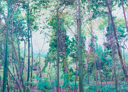 《郊外》150X210CM 布面油畫 2012
