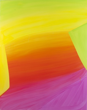 史蒂芬妮·麥克馬洪  《噴流》150 x 120 cm 木板油畫  2015