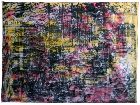 《悲愴棚戶區(qū)2》 160x231cm 布面油畫 2016
