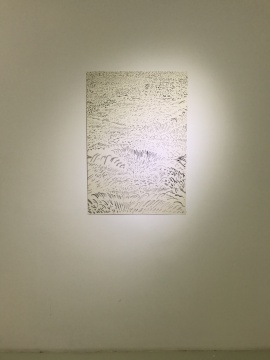 鄭平平《野外三》100×63.2cm 紙本水墨 2016
