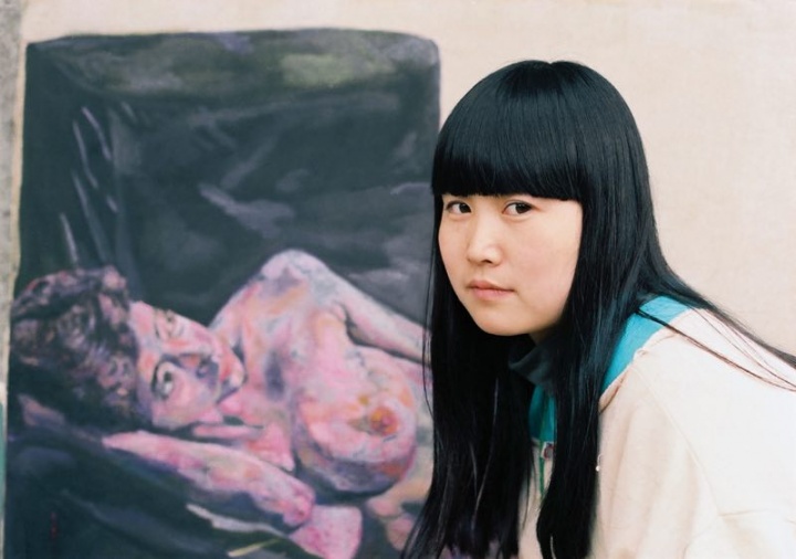 1991年，蔡錦在中央美術(shù)學(xué)院工作室
