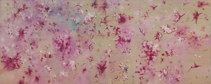 《風(fēng)景54》 200×500cm 布面油畫 2013
