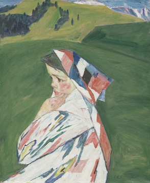 新疆姑娘 60×72cm 1987年

