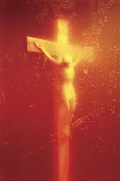 《尿浸基督》（“沉浸”系列），1987