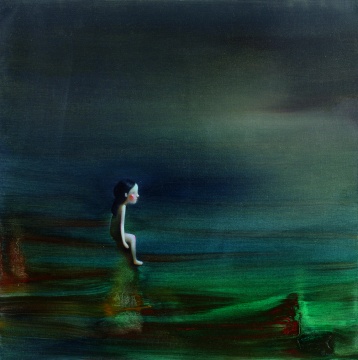 陳可《直到世界盡頭NO.1》50x50cm 布面油彩 2006年
陳可《直到世界盡頭NO.1》50x50cm 布面油彩 2006年
