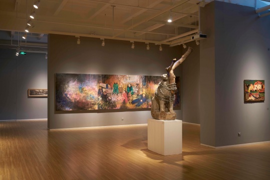 尹朝陽個(gè)展“在嵩山”