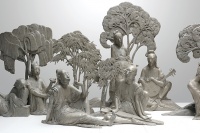 中央美術(shù)學(xué)院造型藝術(shù)年度提名展在中央美術(shù)學(xué)院美術(shù)館舉辦,王春辰,劉斌,陳科
