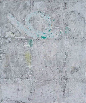 《詞語(yǔ)》 152x126.5cm 布面丙烯 2017
