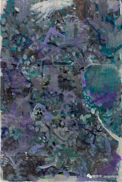 《成都花園》 45x30cm 布面丙烯 2016
