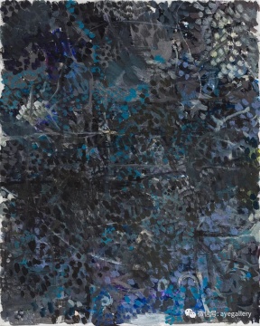 《成都花園》 56x45cm 布面丙烯 2016

