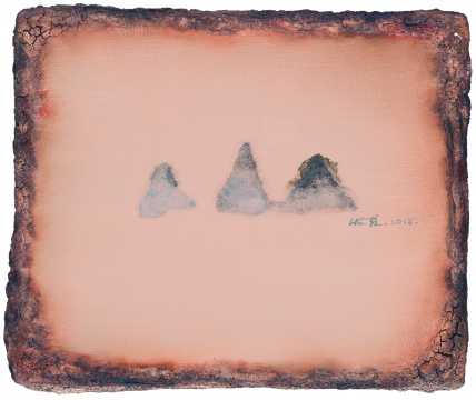 《出落》28×33cm  布面油畫  2015
