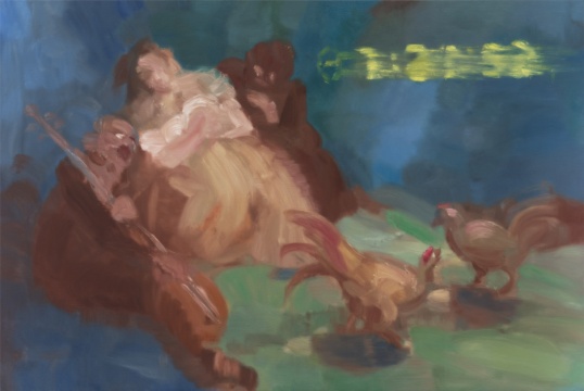 《香料No.4》200×300cm 布面油畫 2017
