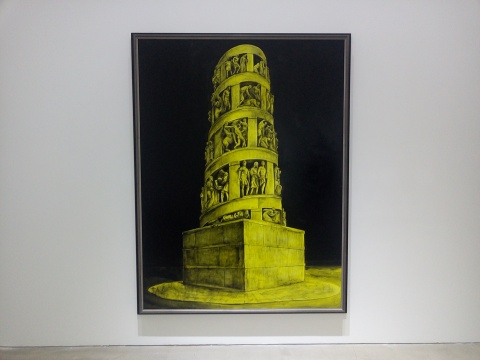 《榮耀NO.1》 210×161cm 布面油畫 2018
