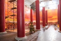 在美術(shù)館里拍一部電影 記楊福東“早朝”30天的“日記”,楊福東,譚卓