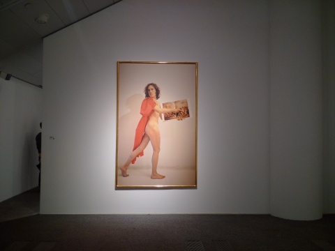 路易吉?翁塔尼（意大利）《仿大衛(wèi)搶奪薩賓婦女》1974
