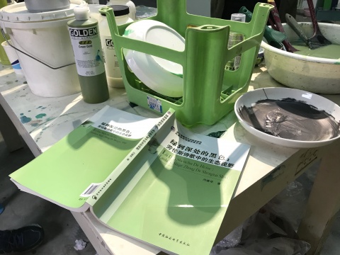在畫廊的“工作室”細(xì)節(jié)
