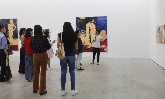 “飛矢無動”付經(jīng)巖個展現(xiàn)場
