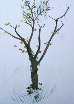 《畫了一年1》 250x180cm 布面油彩 2015
